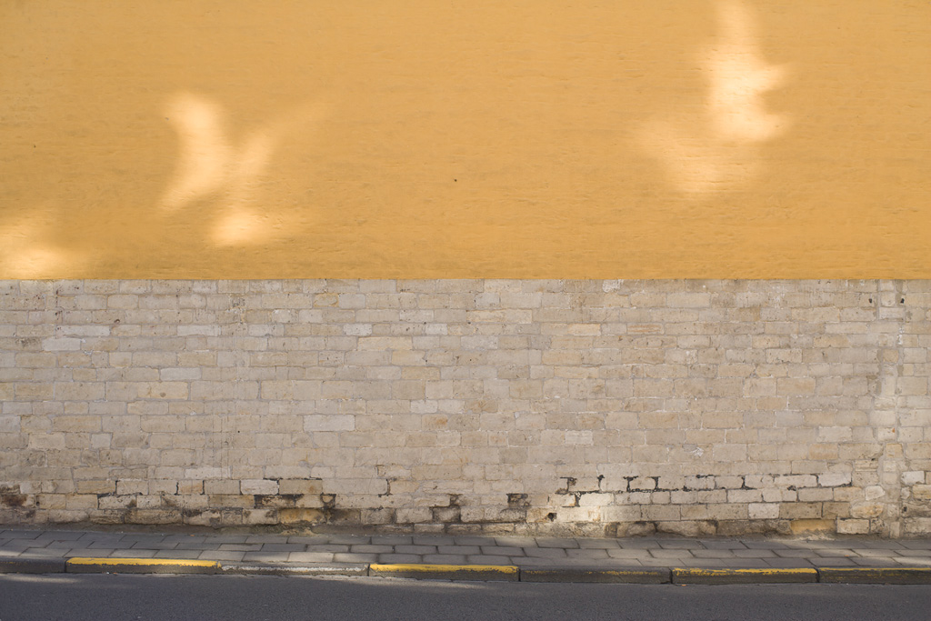 Yellow wall