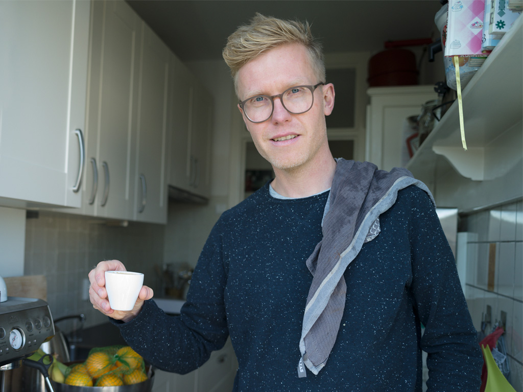 Jeroen van Kleef, barista