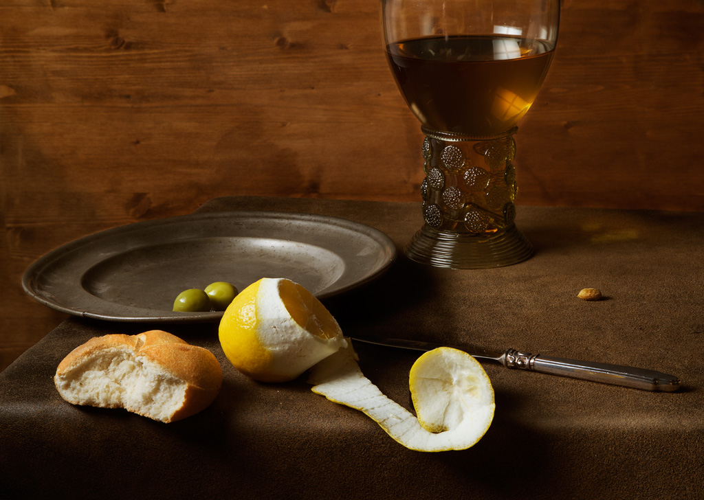 Still life after Willem Claesz Heda