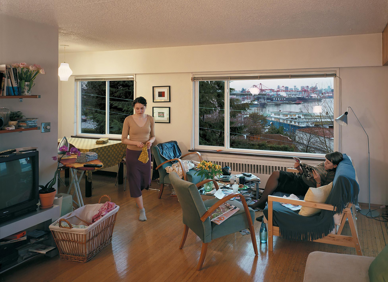 Jeff Wall - A view from an apartment - 2004